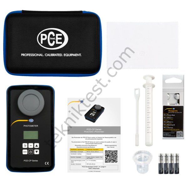 PCE-CP 10 Su Analiz Cihazı