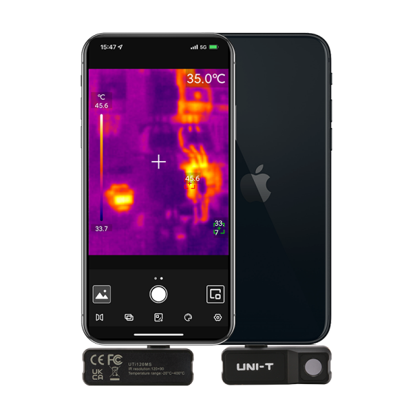 Uni-t UTi120MS iPhone için Akıllı Telefon Termal Kamera Modülü