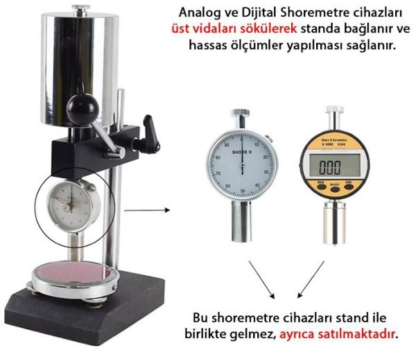 Shore D Test Standı STA-D02