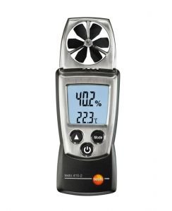 Testo 410-2 Cep tipi anemometre- Entegre nem sensörü