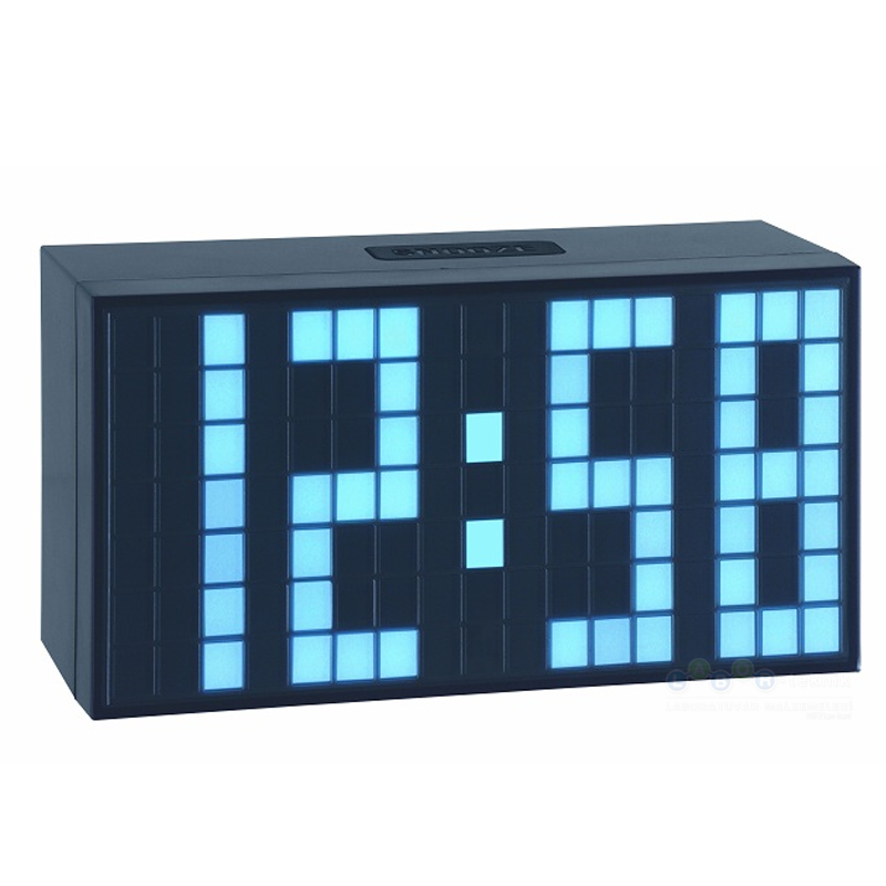 TFA 98.1082.02 Led Işıklı Çalar Saat Time Block