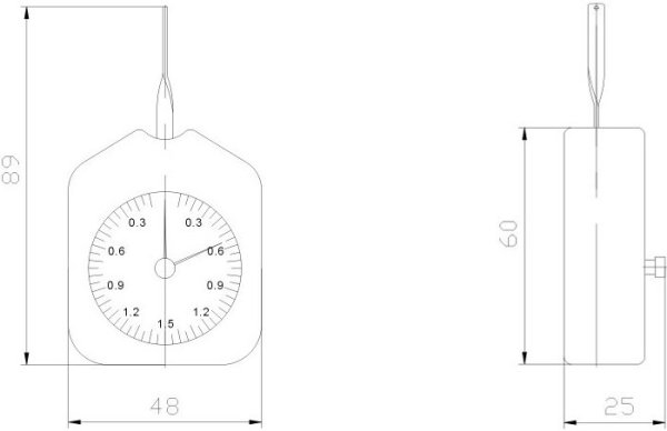 ATG-30 İtme ve Çekme Kuvveti Ölçer