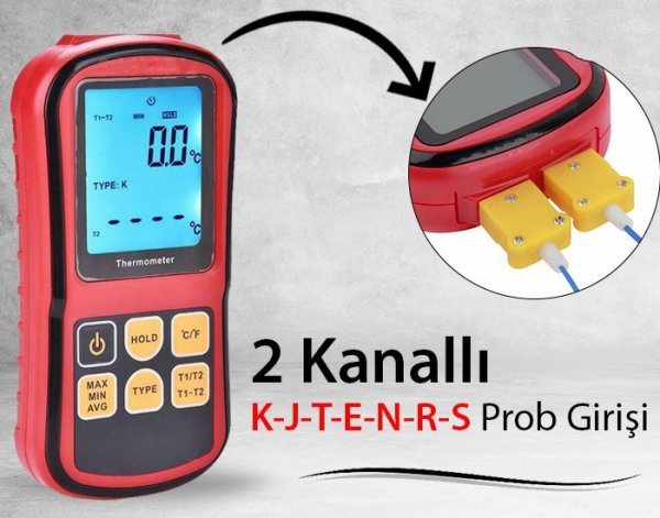 Benetech GM1312 K Tipi Prob Okuyucu