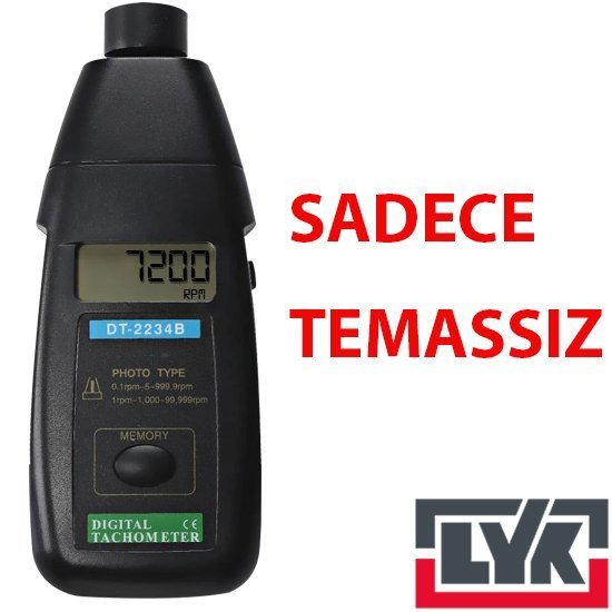 LYK 2234B Temassız Devir Ölçer Takometre