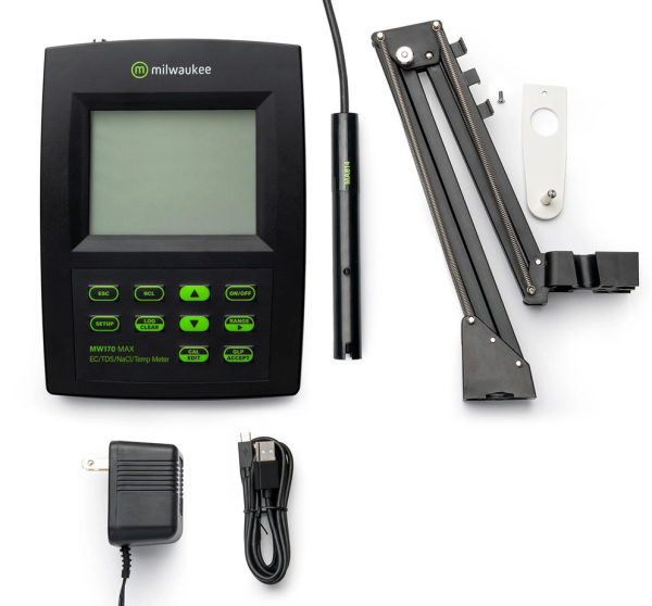 Milwaukee MW170 MAX Masaüstü EC TDS Tuzluluk Sıcaklık Ölçer