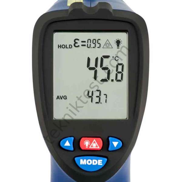 PCE-890U İnfrared Termometre Usb