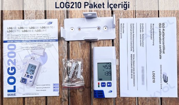 Tfa 31.1058.02 Sıcaklık ve Nem Datalogger Cihazı 'LOG210'