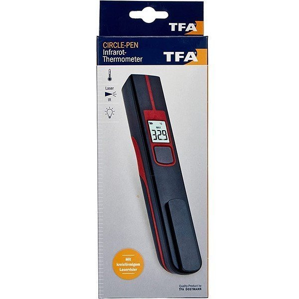 TFA 31.1139.05 Kalem Tip 'Circle Pen' Lazer Termometre 500°C