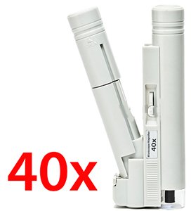 BM40X Işıklı Büyüteç Mikroskop 40X