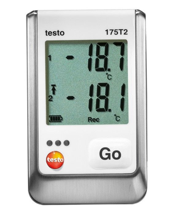 Testo 175-T2 Datalogger sıcaklık (2-kanal, NTC)