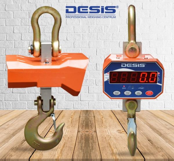 Desis OCS-A Dijital Vinç Baskülü - Hassasiyet:1 kg. Max: 3 ton.