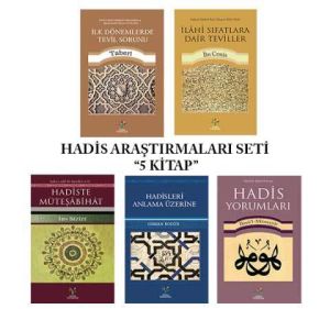 HADİS ARAŞTIRMALARI SETİ ''5 KİTAP''