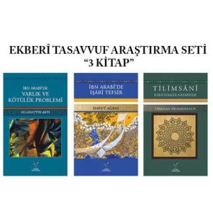 EKBERÎ TASAVVUF ARAŞTIRMA SETİ ''3 KİTAP''