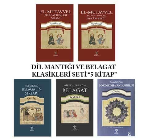 DİL MANTIĞI VE BELÂGAT KLASİKLERİ SETİ ''5 KİTAP''