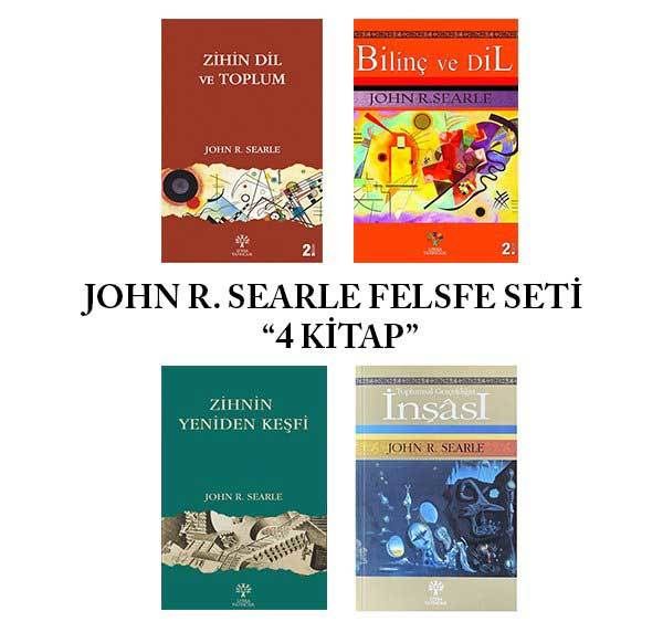 JOHN R. SEARLE FELSEFE SETİ ''4 KİTAP''