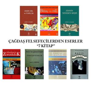 ÇAĞDAŞ FELSEFECİLERDEN ESERLER ''7 KİTAP''