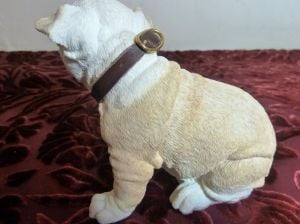 Goebel imzalı porselen köpek figürü Boy:13 cm