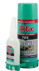 Akfix 705 MDF Kit Hızlı Yapıştırıcı 200ml + 50gr