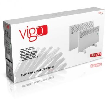 Vigo Epk 4550 E Konvektör 500W Elektronik Kontrol Beyaz