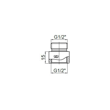 GPD Musluk Batarya Uzatma 1,5 cm UZT02