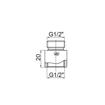 GPD Musluk Batarya Uzatma 2 cm UZT03