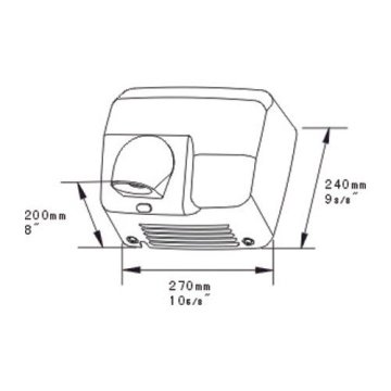 Xinda Fotoselli El Kurutma Makinesi 2500W GSQ250