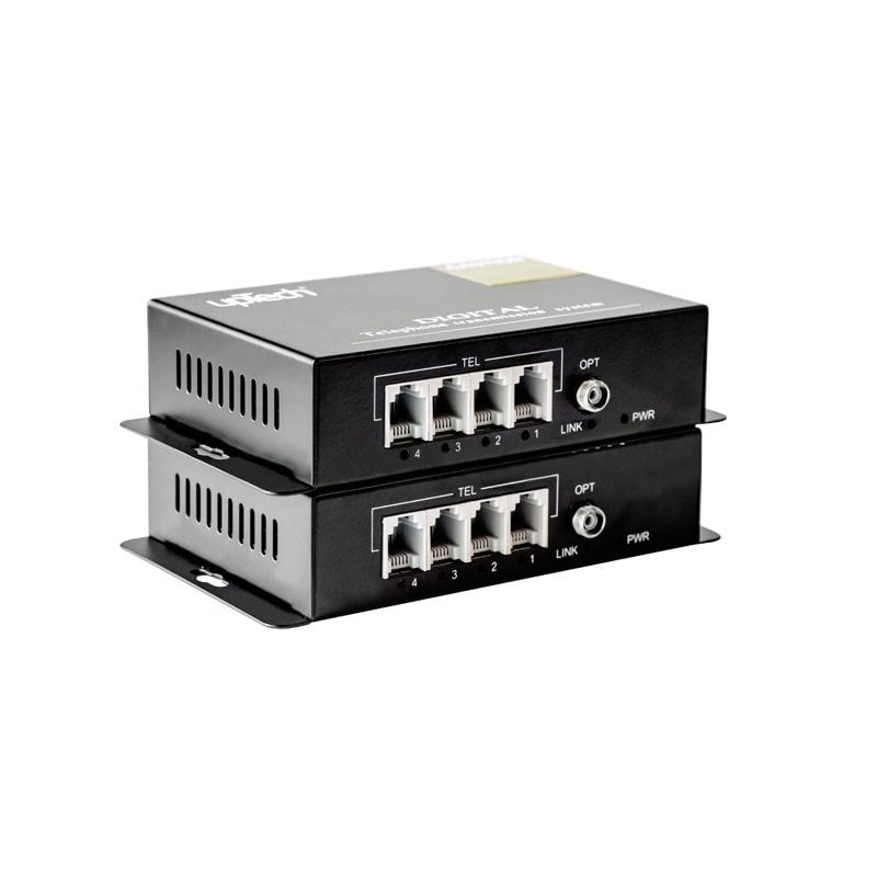 4 Kanal Telefon Fiber Converter