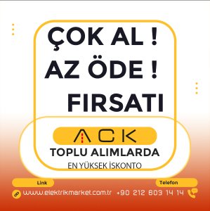 ACK 20W Sıva Altı Led Panel 3000K Gün Işığı AP01-02000