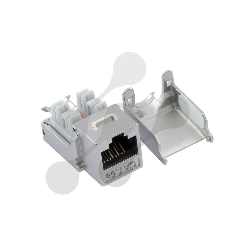 FTP Cat5e Keystone Jack - Right Angle KJC5FR