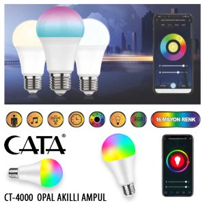 Cata 9w Opal Akıllı Ampul CT-4000