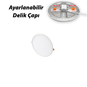 Cata 9W 3200K Gün Işığı Plus Slım Panel Led Armatür  CT-5646