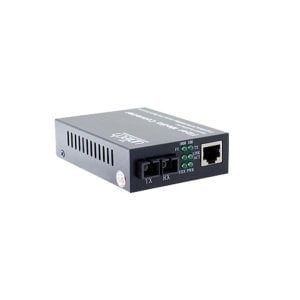 10/100/1000Mbps Single Mode Duplex Gigabit Fiber Media Converter KX1058