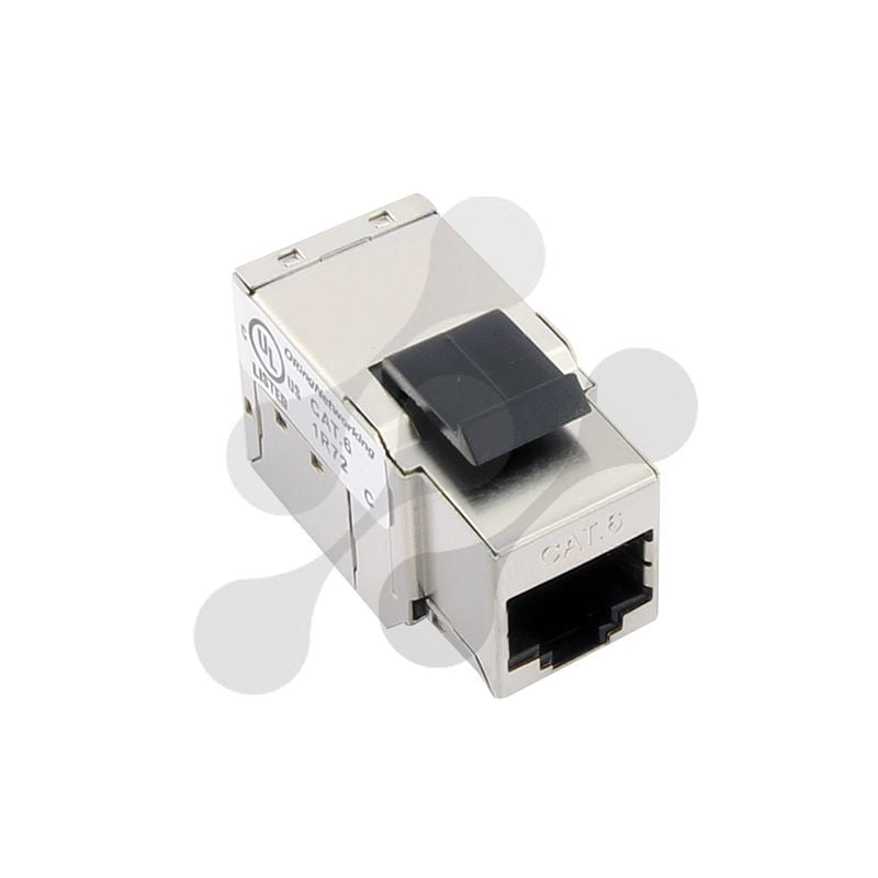 CAT6 Shielded InLine Coupler for Patch Panel ICC6F-P