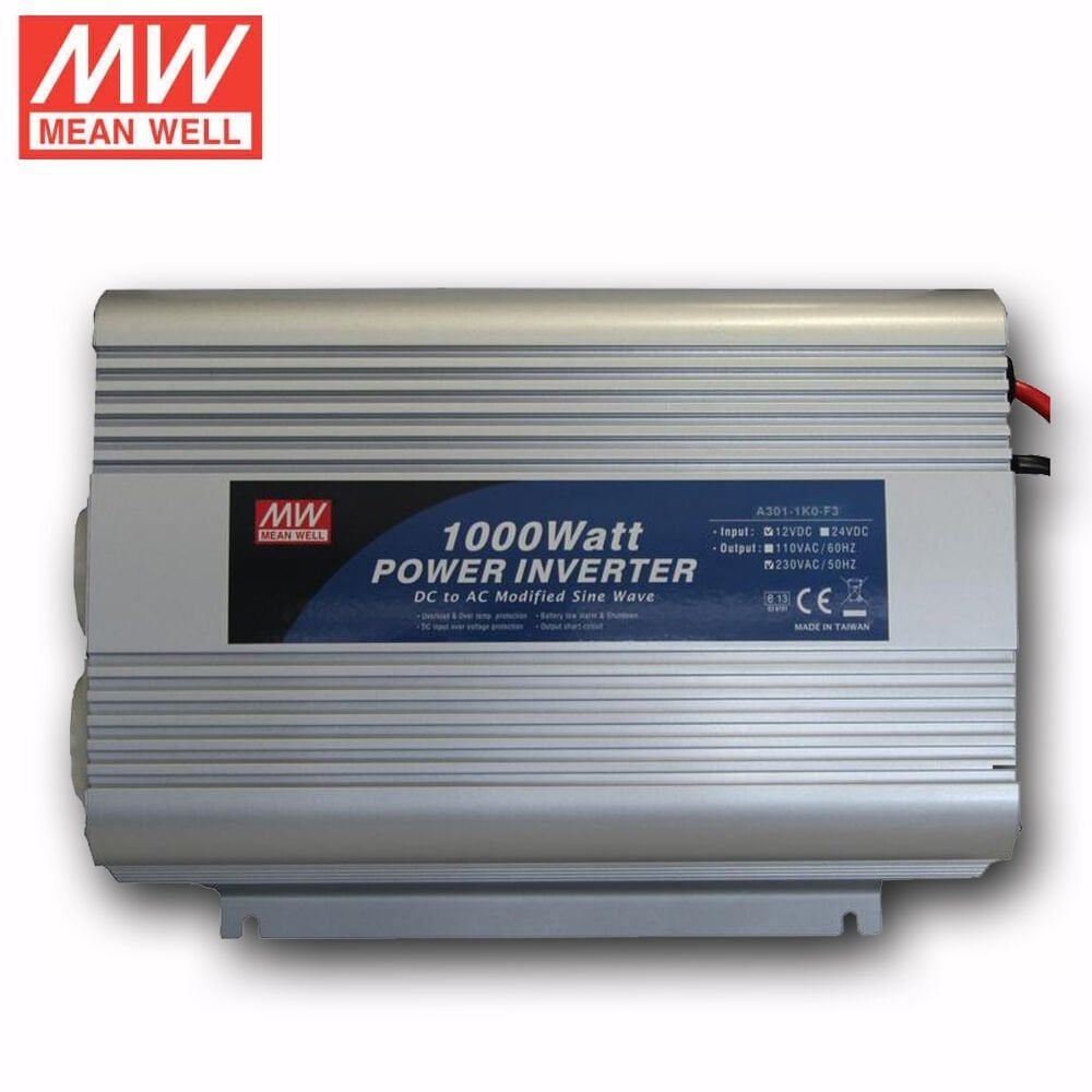 MEANWELL- A301-1K0-F3 12VDC-220VAC 1000W  Power inverter