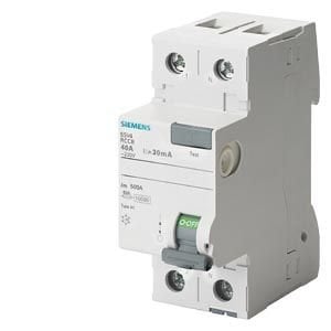 Siemens 2x40A 300mA Kaçak Akım Koruma Rölesi 5SV3614-6