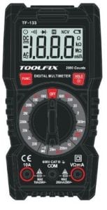 Toolfix Dijital Multimetre TF-133