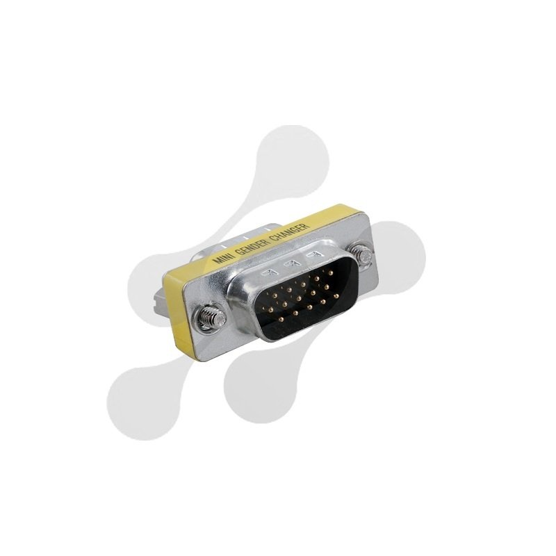 15 Pin  HDS  Erkek - Erkek Mini Changer - 3 Sıra MC104