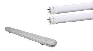 32W Etanj Armatür + 2 Adet 16W Cata Led Floresan