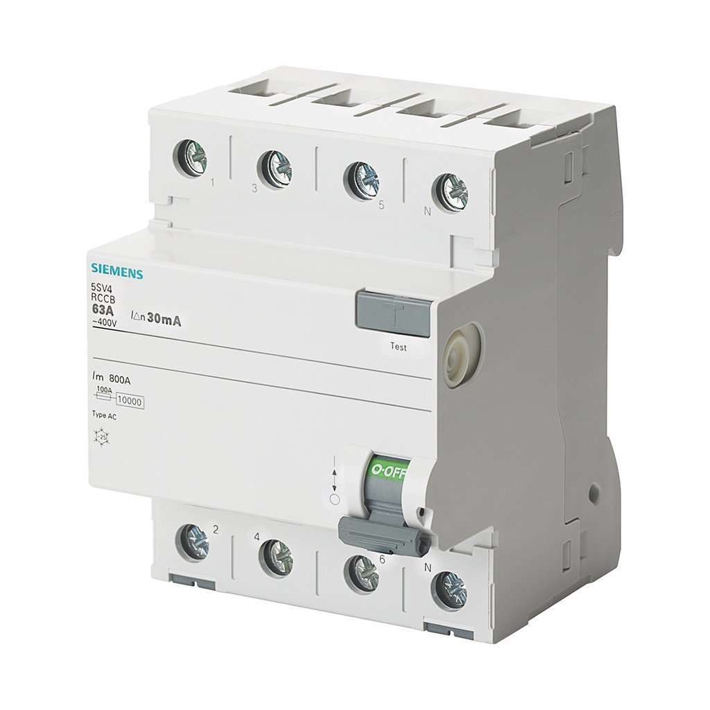 Siemens 4x25A 30mA Kaçak Akım Koruma Rölesi 5SV5342-6