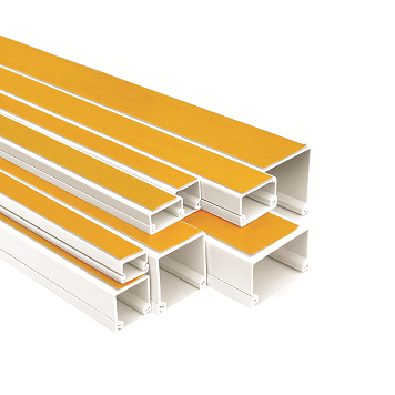 Mutlusan 15x10 mm Kablo Kanalı Yapışkan Bantlı Canalex Seri - 001 157 015010 20 00