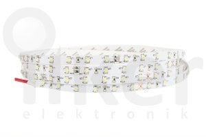 Fio Led Üç Çip 5050 SMD Şerit Led 24 VDC İç Mekan 5 Mt. Beyaz Işık FSFI.5050.7020.6024