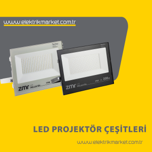 ZMR 30W Slim Led Projektör ZMR-301/S.