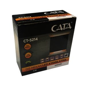 Cata 4W 3200K Gün Işığı Ayarlanabilir Bahama  Led Aplik CT-5214