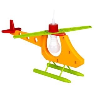 Global K2 Kdf001H Helikopter Sarkıt Avize 3 Renk Plastik 50Cm E27 KDF001H-MOD-DEK-SRK-ARM