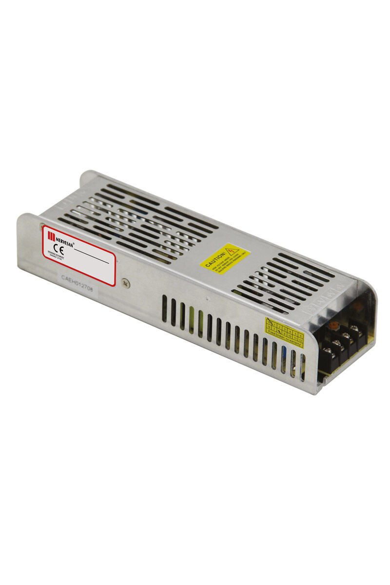 Mervesan 120W 24V Metal Kasalı İç Mekan AC/DC (SMPS) Adaptör MT-120-24