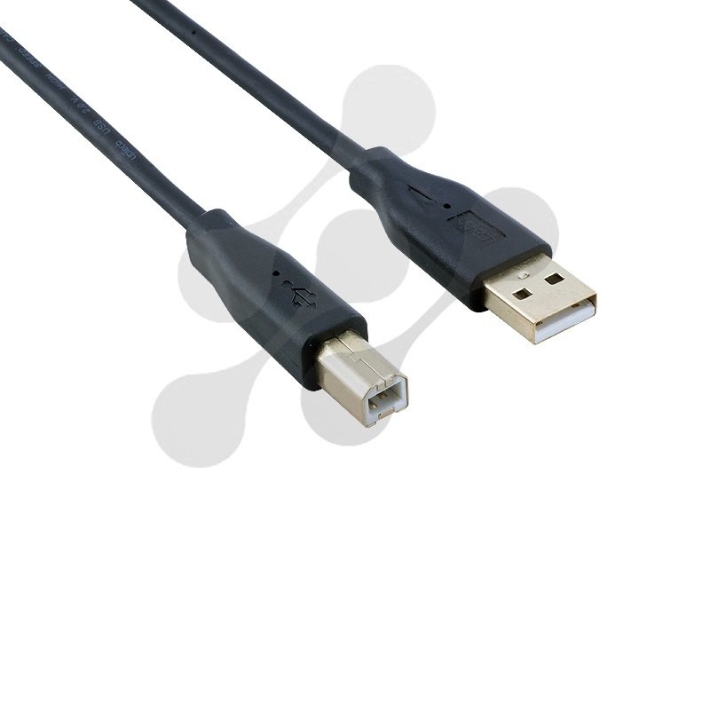 USB 2.0 Version AM  BM Erkek -Erkek Kablo 3 Mt USB201