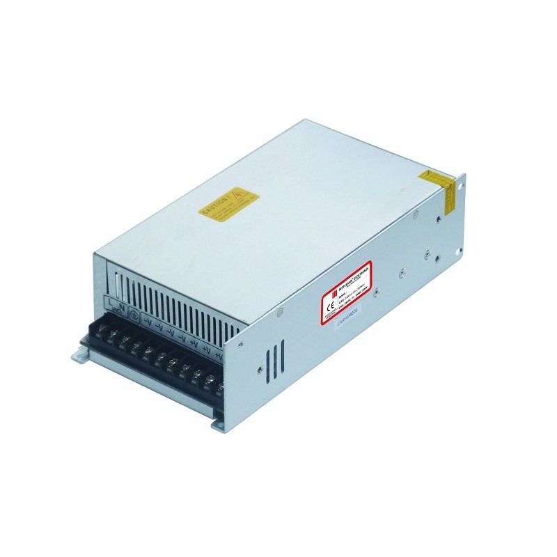 Mervesan 24V 25A 600W Metal Kasalı İç Mekan Ac/Dc Smps Adaptör MT-600-24