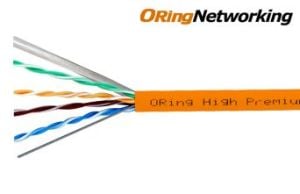 Oring 1Mt U/UTP CAT6 23AWG LSZH Network Kablosu 500mt Orange RW-U0605OR