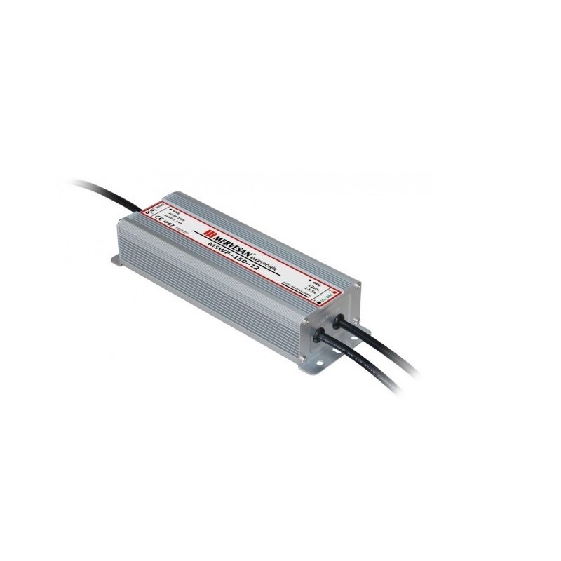 Mervesan Dış Mekan 12V Sabit Voltaj Ac/Dc Smps Adaptör MTWP-150-12