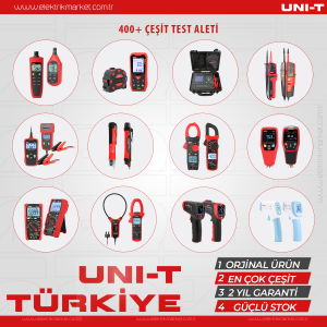 Unit UT230B-EU Unit Fiş Priz Güç Analizörü